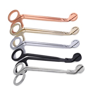 Ciseaux de coupe-mèche en acier inoxydable Henry de haute qualité, <span class=keywords><strong>5</strong></span> couleurs, pour bougies et aromathérapie, outil de polissage de mèches de bougies - Product Image 1