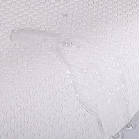 Ventes en gros de sets de table ronds en cuir PU imperméables et isolants thermiques de style occidental pour table à manger