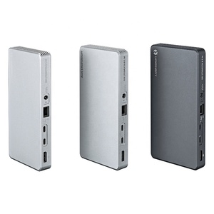 Cổng Kết Nối Lightning Bolt3 Bằng Nhôm Đa Cổng 10 Trong 1 Cổng Kết Nối USB4.0 Hub Station + PCIe NVME M.2 SSD Dock Thunderbolt 3 - Product Image 2