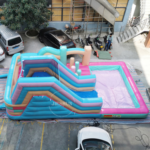 Casa hinchable con tobogán para niños, casa hinchable con tobogán, 2020 - Product Image 3