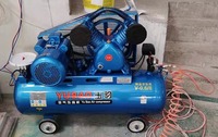 Compresseur d'air à piston à entraînement par courroie 300L de grande capacité, silencieux et sans bruit Compresseur d'air d'usine personnalisé Compresseur d'air électrique