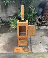Outdoor Holzkohle-Schornsteingrill Holzbefeuerter Pizzaofen für Terrasse und Garten
