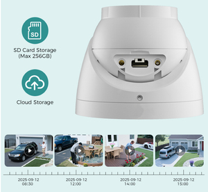 Tysvance กล้อง IP 8MP 12MP OEM หลอดไฟอัจฉริยะไฮบริดสำหรับตรวจจับยานพาหนะของมนุษย์ระบบเตือนภัย POE <span class=keywords><strong>กล้องวงจรปิด</strong></span> IP67ในบ้าน - Product Image 3