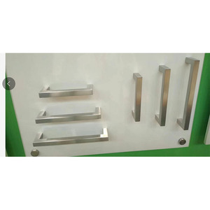 Nickel Gold Edelstahl Schrank Zug griffe für Küchen schränke Schubladen Wohnzimmer im Freien Hotels Schulen Außen - Product Image 3