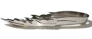 Pinzas de Acero Inoxidable de Lujo para Carbón de Hookah, con Forma de Llama, Accesorio para Shisha, para Bar y Hogar - Product Image 1