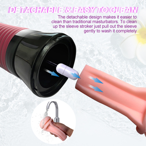 J'aime MELO Vente flash Masturbateur masculin rechargeable par USB Multi-fréquence Vagin réaliste 3D Jouet sexuel pour adultes pour hommes Masturbation - Product Image 4