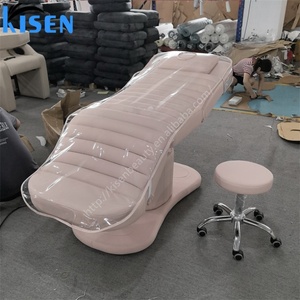 KISEN Modern Beauty <b>Bed</b> Salon Facial Cosmetic <b>Bed</b> Luxury 3 Motors Electric Massage Table Cosmetic Therapy <b>for</b> Medical Treatment - Product Image 3
