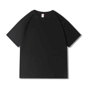 เสื้อยืดโลโก้ปรับแต่งได้ เสื้อยืดผ้าฝ้ายหนา สไตล์ยูนิเซ็กซ์ พิมพ์โลโก้แบบเรียบง่าย คุณภาพสูง - Product Image 6