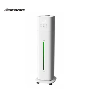 Aromacare 10L Pompe Mobile Atomisation Humidificateur Ultrasonique à Brume Froide et Chaude Aromathérapie Humidificateur Grande Capacité