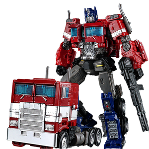 Figura de Acción Transformable de 18 cm, <span class=keywords><strong>Optimus</strong></span> <span class=keywords><strong>Prime</strong></span> Heroico, Robot Deformable, Juguetes de Camiones y Autos Transformables para Niños Pequeños - Product Image 1