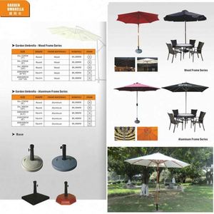 ร่มสนามพกพาขนาดใหญ่ 6 ฟุต ร่มชายหาด ดีไซน์ทันสมัย ร่มกันแดด - Product Image 6