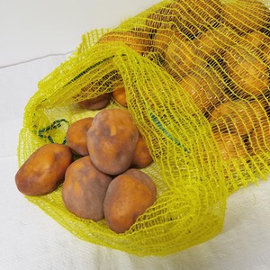 China personalizar todos los colores PP reciclable leña Raschel bolsa de malla con cordón - Product Image 2