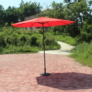 OEM更便宜的2.7m 8k户外防水天井大花园倾斜伞咖啡店餐厅