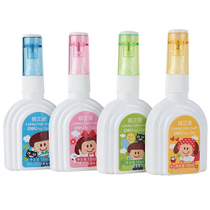 Deli Correction Fluid 7283/7284/7382 White Quick Drying For Students - Product Image 3