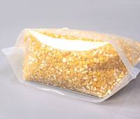 Pochettes souples transparentes à bec verseur en PE, grande capacité, autoportantes, avec poignée de transport, pour l'emballage de liquides, bière, jus et aliments, avec option d'impression