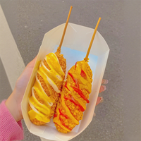 <strong>Best</strong> <strong>Selling</strong> Custom <strong>Burger</strong> Box Cardboard Paper Folding to Go Carry Out Tray Hot Dog <strong>Packaging</strong> Corn Dog Box for Fast Food