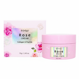 Cosmético Coreano SOQU ROSE CREAM Loción Antienvejecimiento Blanqueadora Kbeauty Cuidado de la Piel 70g Para Todo Tipo de Piel Certificado MSDS Hecho en Corea - Product Image 2