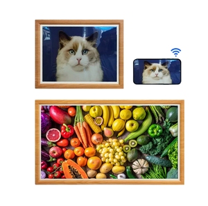 กรอบรูปไม้ A4 ขนาด 13.3 นิ้ว หน้าจอ E-ink Spectra 6 (E6) อัลบั้มรูปดิจิตอลสีสันสดใส ใช้งานได้นาน กรอบรูปไม้เนื้อแข็ง - Product Image 5