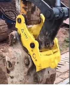 High Standard Mini bagger Schnell kupplung Manuelles Schnell montage gerät Zubehör 5-80 Tonnen Schnellwechsel-Montage gerät - Product Image 6