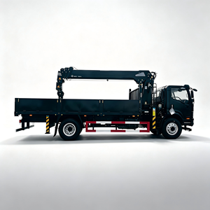 Camion hydraulique FAW à faible coût, capacité de levage 10T, 4x2, durable, auto-chargeur, pour la construction d'infrastructure rurale en Afrique - Product Image 1