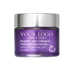 Crème hydratante au collagène et aux peptides OEM ODM, raffermissante, anti-rides, hydratation longue durée, antioxydante, éclaircissante, renforce la barrière cutanée - Product Image 1