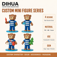 Figurines d'anime personnalisées en gros, fabrication OEM, figurines d'action d'anime, jouets en plastique PVC, jouets en résine, modèles de collection, cadeaux