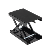 Table élévatrice pour moto en acier laminé à froid 500 kg, cric à ciseaux large pour Cruiser, VTT, scooter, usage en atelier