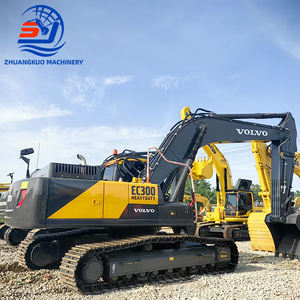 Excavatrice d'occasion d'exportation bon marché Pelle d'origine Volvo 30 tonnes Volvo EC300 Pelle sur chenilles d'occasion à vendre - Product Image 2