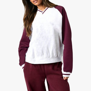 2025 hiver femmes col en V polaire sweat-respirant écologique personnalisable couleurs et tailles - Product Image 2