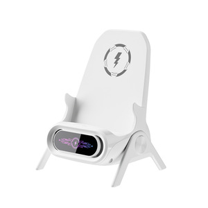 Original Factory Wireless Phone Charger 15W Fast Charging <b>Stand</b> With Auto Rotation <b>For</b> Smartphone <b>Tablet</b> Watch - Product Image 2