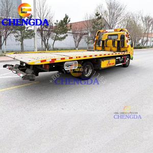 ISuzu d'occasion 4x2 5-6 tonnes Naufrageur à plat pour camions remorquage à plateau inclinable à vendre - Product Image 5