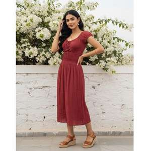 Vestido Casual de Verano para Mujer, Corte Holgado, Tela Suave y Cómoda, Ligero, Ideal para Viajes, Vacaciones y Resort - Product Image 6