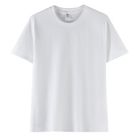 T-shirt uni en coton peigné épais 200g, style japonais, tendance streetwear, anti-humidité