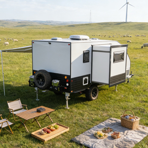 Remolque de Camping Todoterreno Ligero Ecocampor 2026, Gran Oferta, RV con Espacio Extendido, Caravana Todoterreno 4X4, Remolques de Viaje en Oferta - Product Image 1