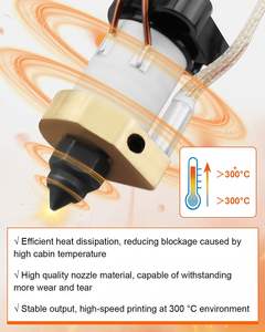 Kit de bloc chauffant en céramique adapté à l'imprimante Ender 3 <span class=keywords><strong>V3</strong></span> KE, avec buse en acier trempé - Product Image 5