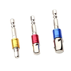 3PC màu với Bead Doanh Rod ổ cắm kết nối rod AD Doanh Rod 1/2 1/<span class=keywords><strong>4</strong></span> 3/8 gió bán buôn lục giác ổ cắm Adapter - Product Image 5