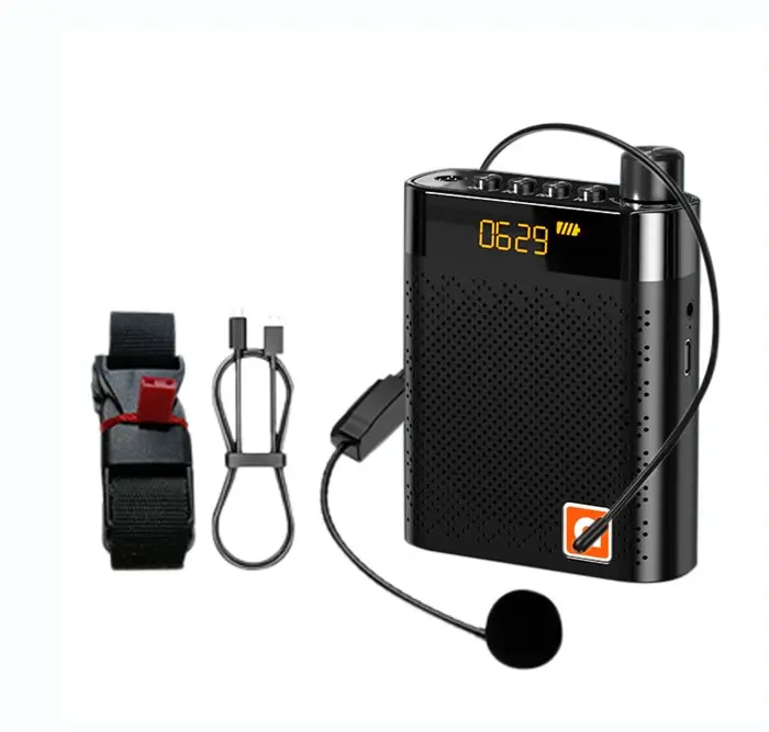 New Portable 10w wireless Loudspeaker Voice Amplifier mit bettery wiederaufladbare für lehrer und guide