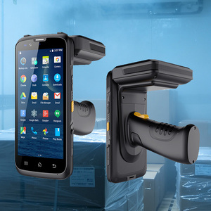 เครื่องอ่านบาร์โค้ดแบบ<span class=keywords><strong>พ</strong></span>กพาอัจฉริยะ OEM <span class=keywords><strong>พ</strong></span>ร้อม GPRS, WIFI, เครื่องสแกนบาร์โค้ด, เครื่องอ่าน RFID, GPS, เครื่องสแกนลายนิ้วมือ (อุปกรณ์เสริม) สำหรับงานเสื้อผ้า - Product Image 1