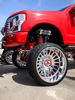 Rines de Aleación para Chevy de 22x14, 24x14, 26x16, 6 Birlos, 6x139.7, Rines Dobles 8x6.5, Estilo H, Diseño Cóncavo, Rines Forjados para Camionetas Todoterreno
