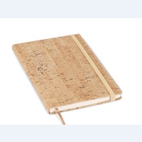 Boshiho – Carnet de croquis écologique à couverture rigide, fermeture élastique, couleur liège naturel, mini-carnet cousu sur mesure – Vente en gros