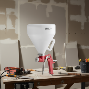 Pistola de Pulverización de Textura Vevor de 1.45 Galones, Pulverizador de Pintura Neumático HVLP con Tolva de Aire para Acabado de Paneles de Yeso - Product Image 2