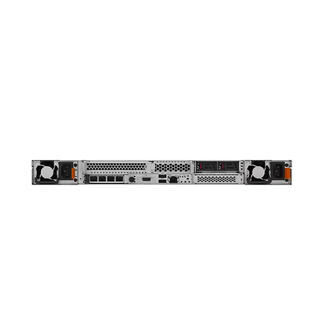 High Performance Intel Xeon Thinkserver SR630 V4 1U Rack Server Chassis with DDR4 SSD 64GB RAM 10Gbps NAS Storage Dedicated AI