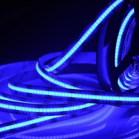 Bande lumineuse LED flexible 24V 5050 RGB changeante, étanche IP65, éclairage LED 840 LED/m blanc chaud pour la décoration de la maison, de la télévision et des hôtels