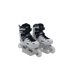 Chaussures de roller 2-en-1 pour enfants avec logo personnalisé, roues lumineuses et légères - Product Image 1