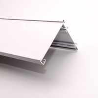 Nueva llegada gran oferta 1,0 Mm de espesor Popular aluminio cebra persianas cubierta componentes accesorios cubierta