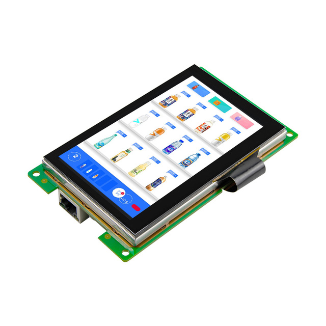 IXHUB 4.3" HMI Intelligent Central IPS Screen LCD Display WIFI BT Ethernet RS485 RS232 TTL Android Linux Ubuntu for Smart Home