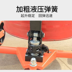 Dt260 Manual Hydraulic Drum Cart 200L Steel Drum Clamp Push Type Lifter - Product Image 4