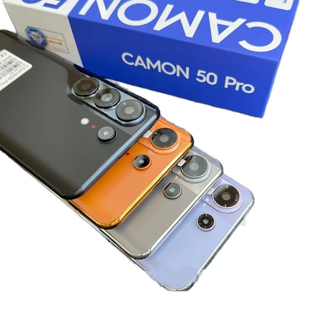 Stylish 2026 Smartphone Camon 50 Pro 512GB Dual Sim Original Android 15.0 Unlocked Phone Sent to China with Free Shipping