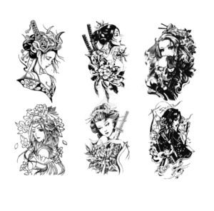 <span class=keywords><strong>Tatuaggi</strong></span> impermeabili per donne giapponesi sexy a lunga durata e adesivi per <span class=keywords><strong>tatuaggi</strong></span> delle ultime 2 settimane - Product Image 2