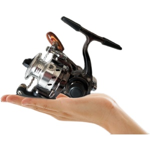 Portable All-metal Spinning Reels Right Hand Use 4.3:1 Gear Ratio Small <strong>Pen</strong> Design Palm-sized <strong>Rod</strong> for Winter Sea Ice Raft - Product Image 6